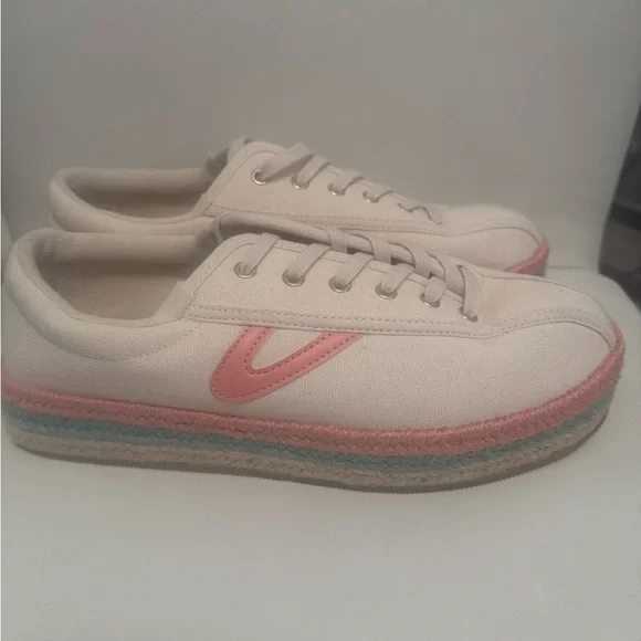 Tretorn Nylite Tri colored Espradille Size 9 - Picture 3 of 11